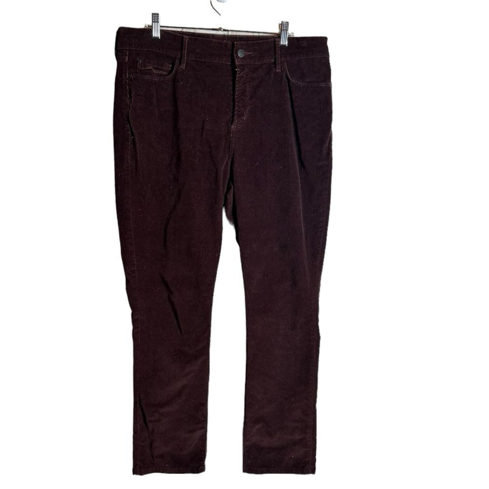 Not Your Daughter’s Jeans Purple Velvet Legging Pants size 14